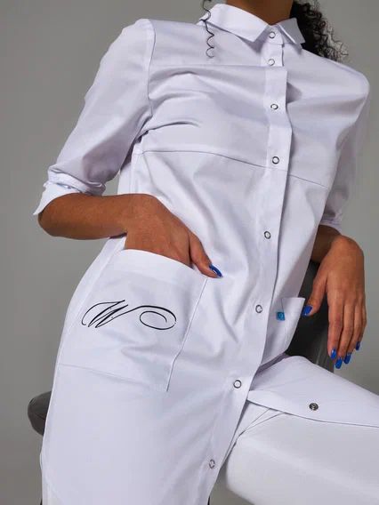 картинка Блузон женский Карина, цвет белый от интернет магазина