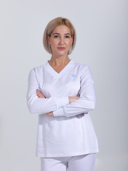 картинка Блуза Полина белая от интернет магазина