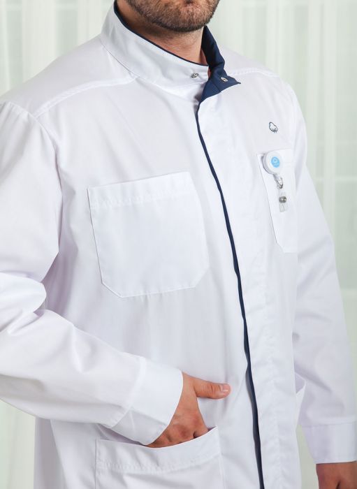 картинка Медицинский халат "Генри"  от интернет магазина